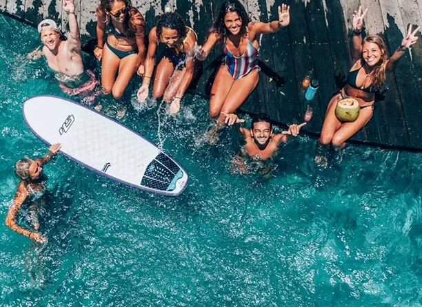 Bali surf in August